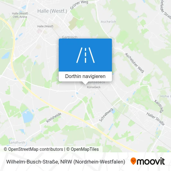 Wilhelm-Busch-Straße Karte