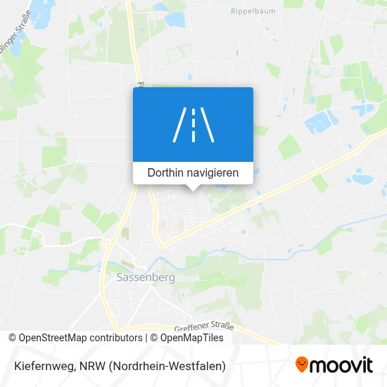 Kiefernweg Karte