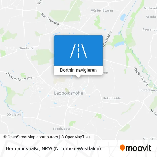 Hermannstraße Karte