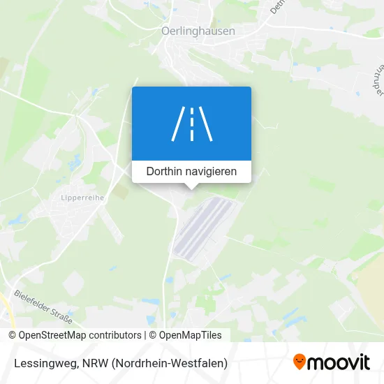 Lessingweg Karte
