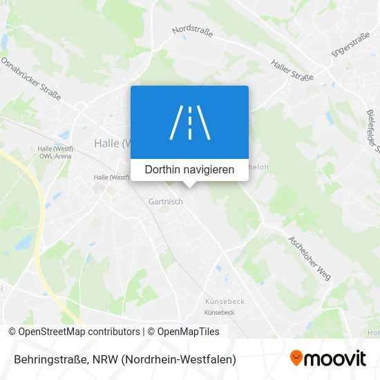 Behringstraße Karte