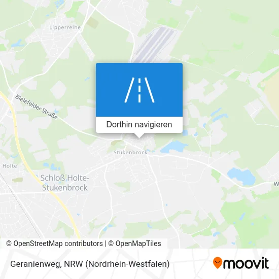 Geranienweg Karte