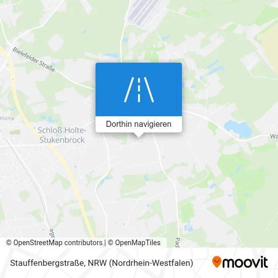 Stauffenbergstraße Karte