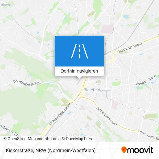 Kiskerstraße Karte