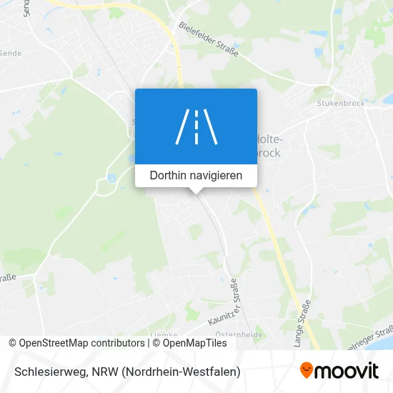 Schlesierweg Karte