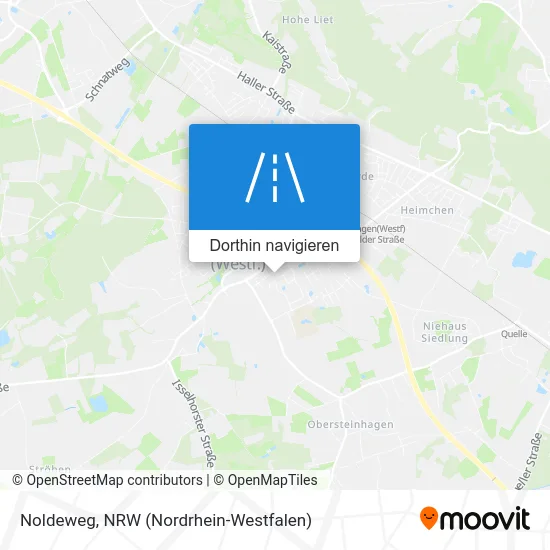 Noldeweg Karte