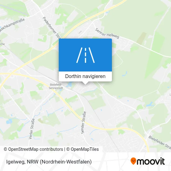 Igelweg Karte
