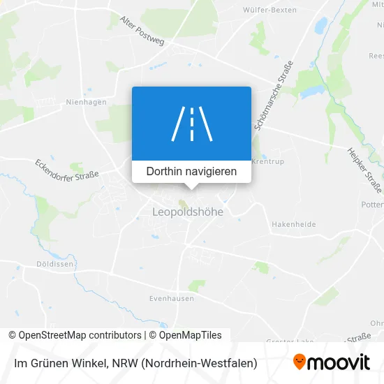 Im Grünen Winkel Karte
