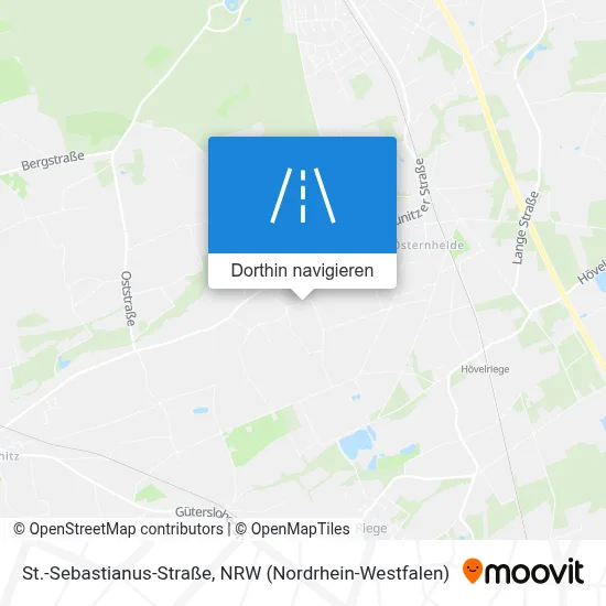 St.-Sebastianus-Straße Karte