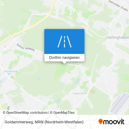 Goldammerweg Karte