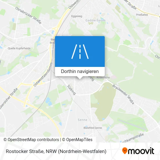 Rostocker Straße Karte