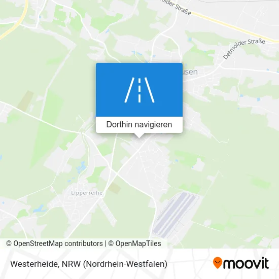 Westerheide Karte