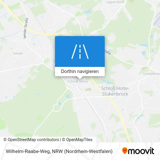 Wilhelm-Raabe-Weg Karte