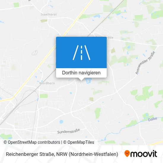 Reichenberger Straße Karte