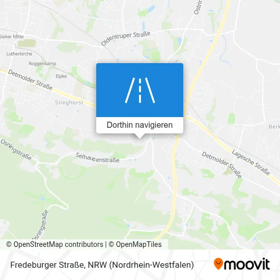Fredeburger Straße Karte
