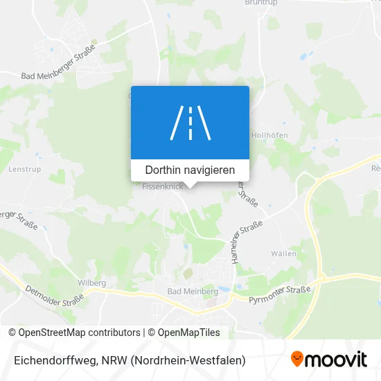 Eichendorffweg Karte