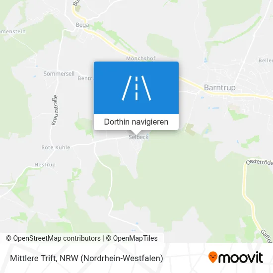 Mittlere Trift Karte