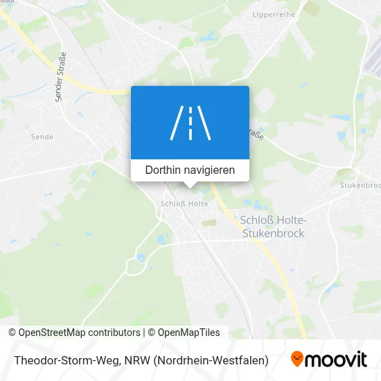 Theodor-Storm-Weg Karte