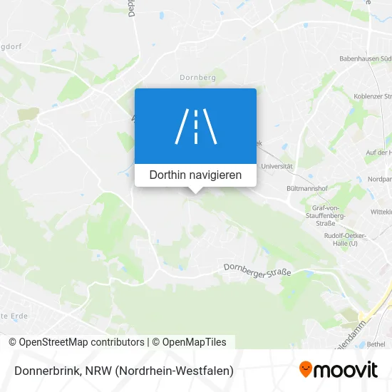 Donnerbrink Karte