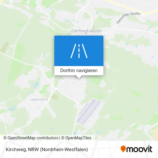 Kirchweg Karte