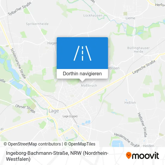 Ingeborg-Bachmann-Straße Karte