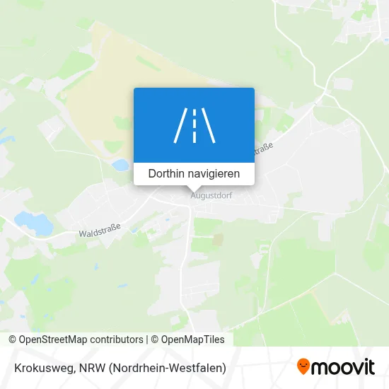 Krokusweg Karte