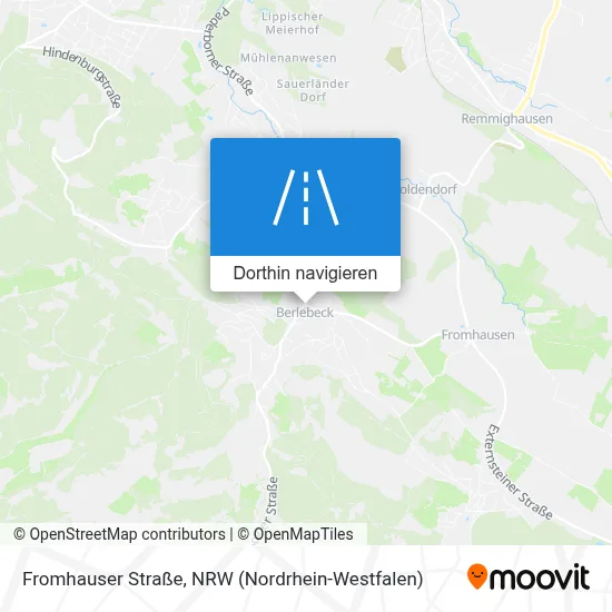 Fromhauser Straße Karte