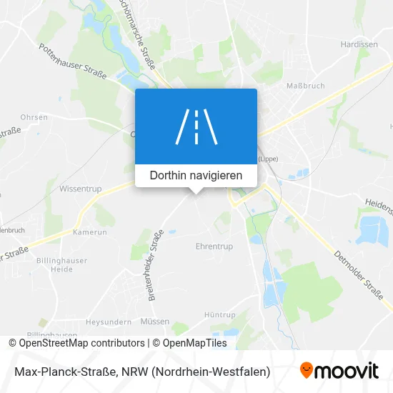 Max-Planck-Straße Karte