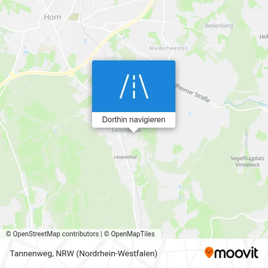 Tannenweg Karte