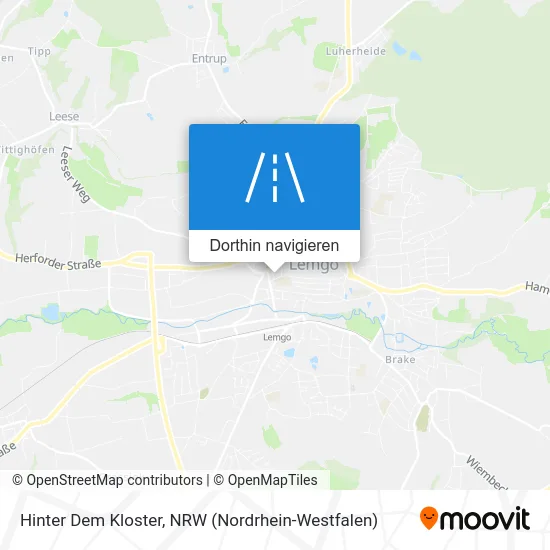 Hinter Dem Kloster Karte