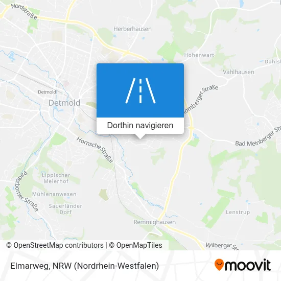 Elmarweg Karte