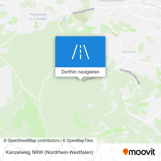 Kanzelweg Karte