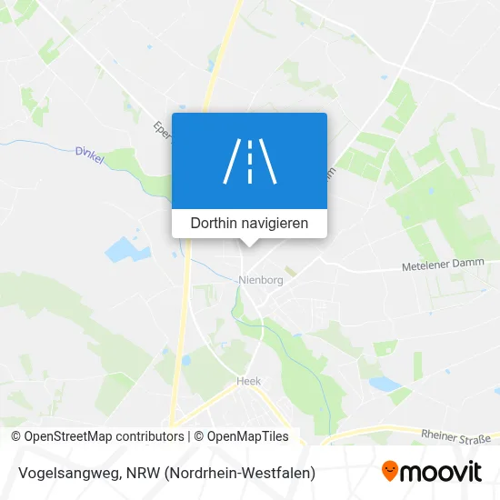 Vogelsangweg Karte