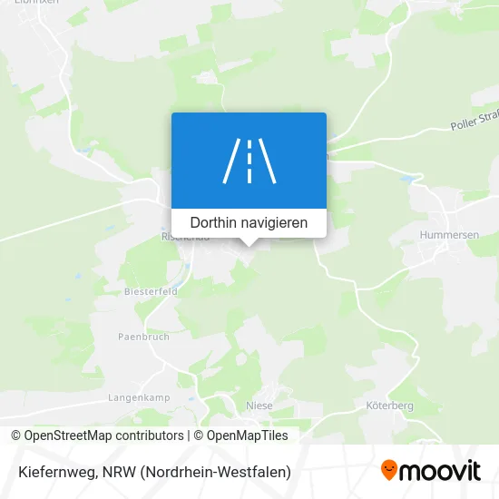 Kiefernweg Karte