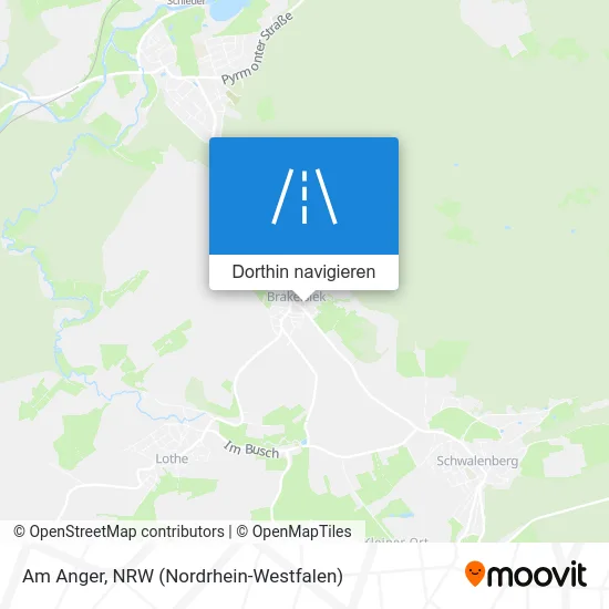 Am Anger Karte