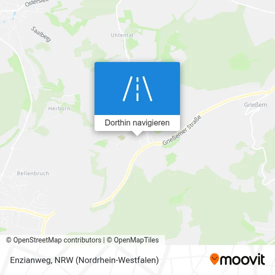 Enzianweg Karte