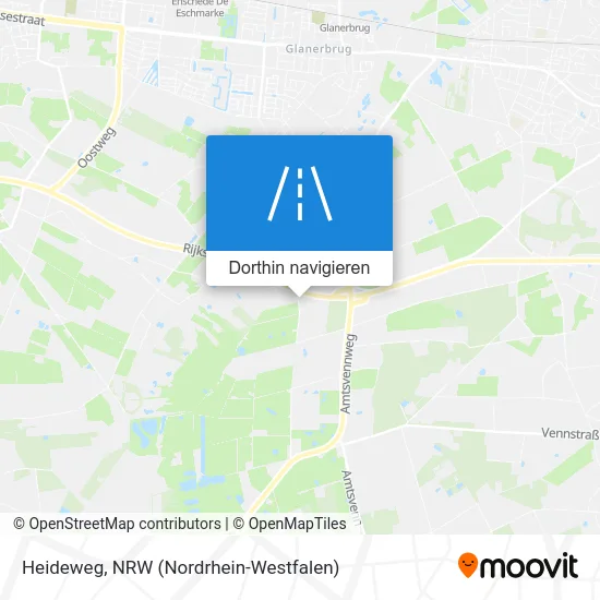 Heideweg Karte