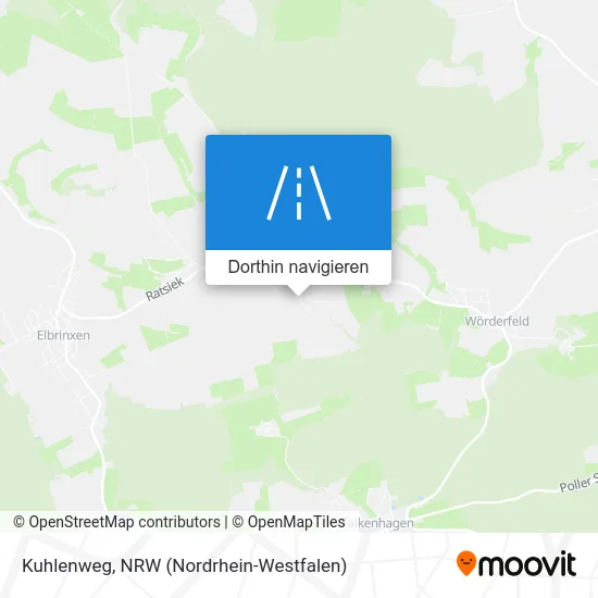 Kuhlenweg Karte
