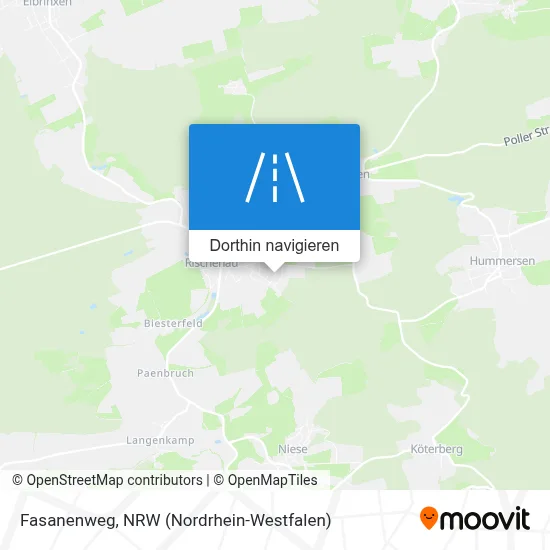 Fasanenweg Karte
