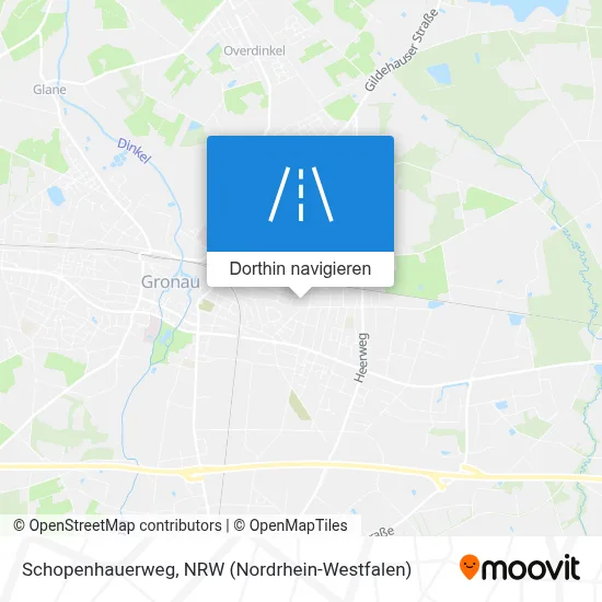 Schopenhauerweg Karte