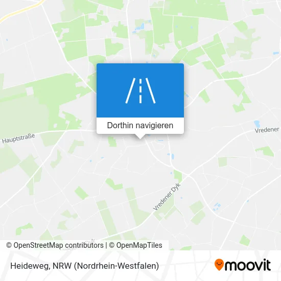Heideweg Karte