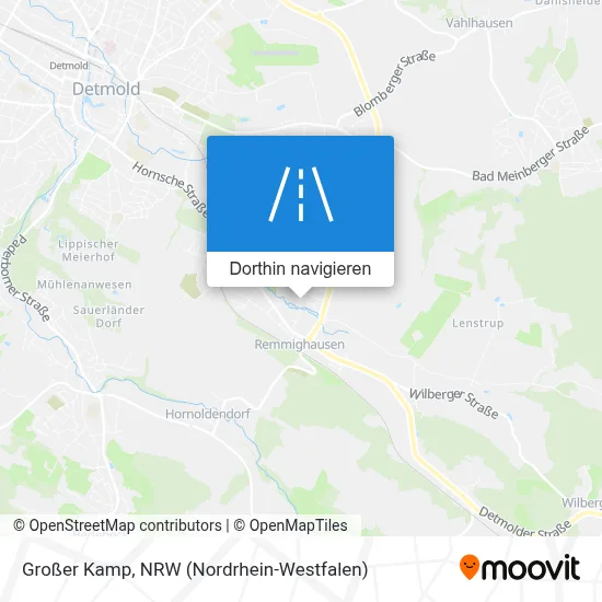 Großer Kamp Karte