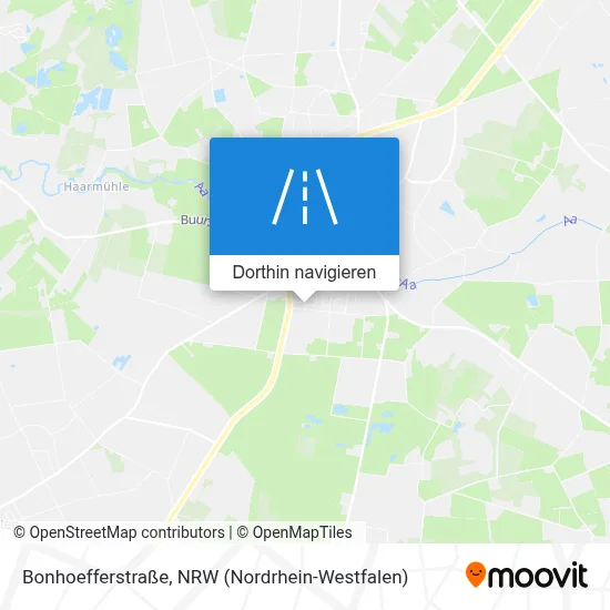 Bonhoefferstraße Karte