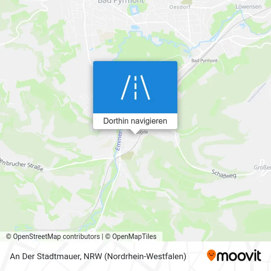 An Der Stadtmauer Karte