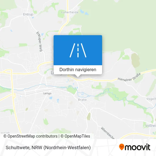 Schultwete Karte