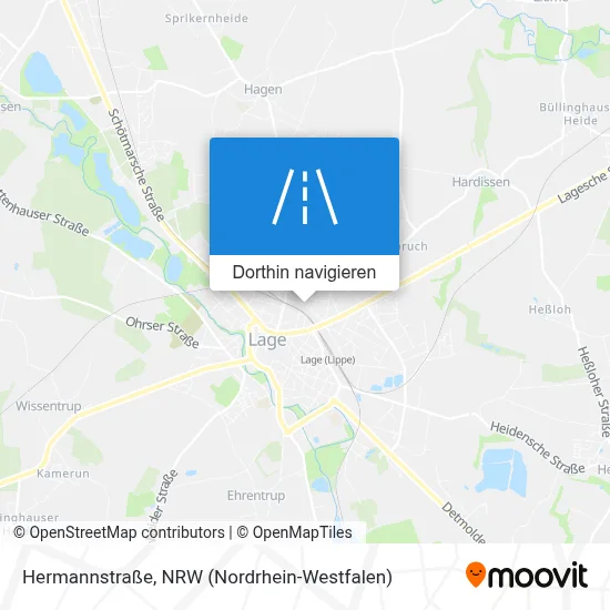 Hermannstraße Karte