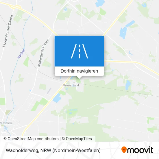Wacholderweg Karte