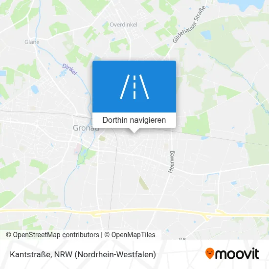 Kantstraße Karte