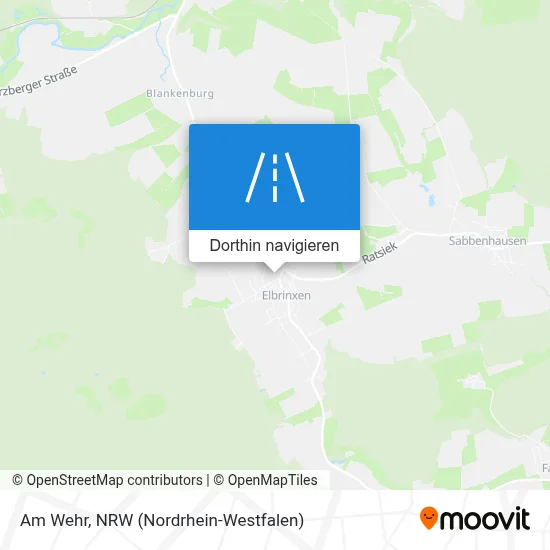 Am Wehr Karte