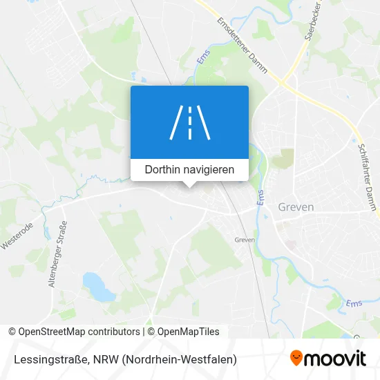 Lessingstraße Karte